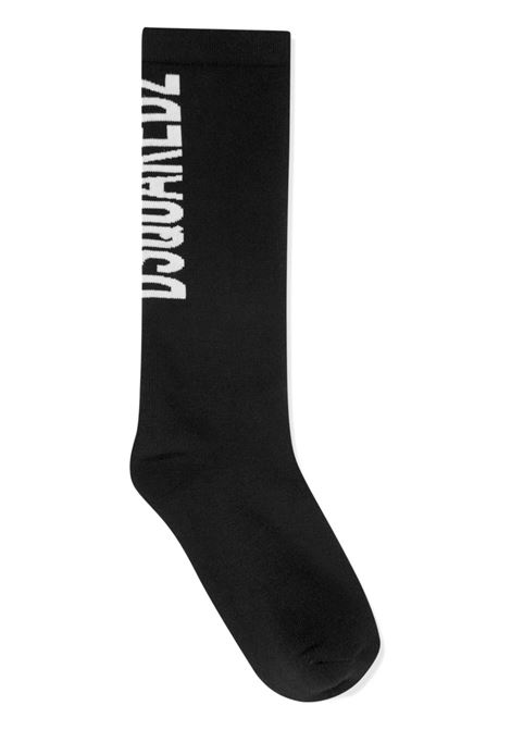 Calzini con logo DSQUARED2 JUNIOR | DQ2358 D0A7DDQ900